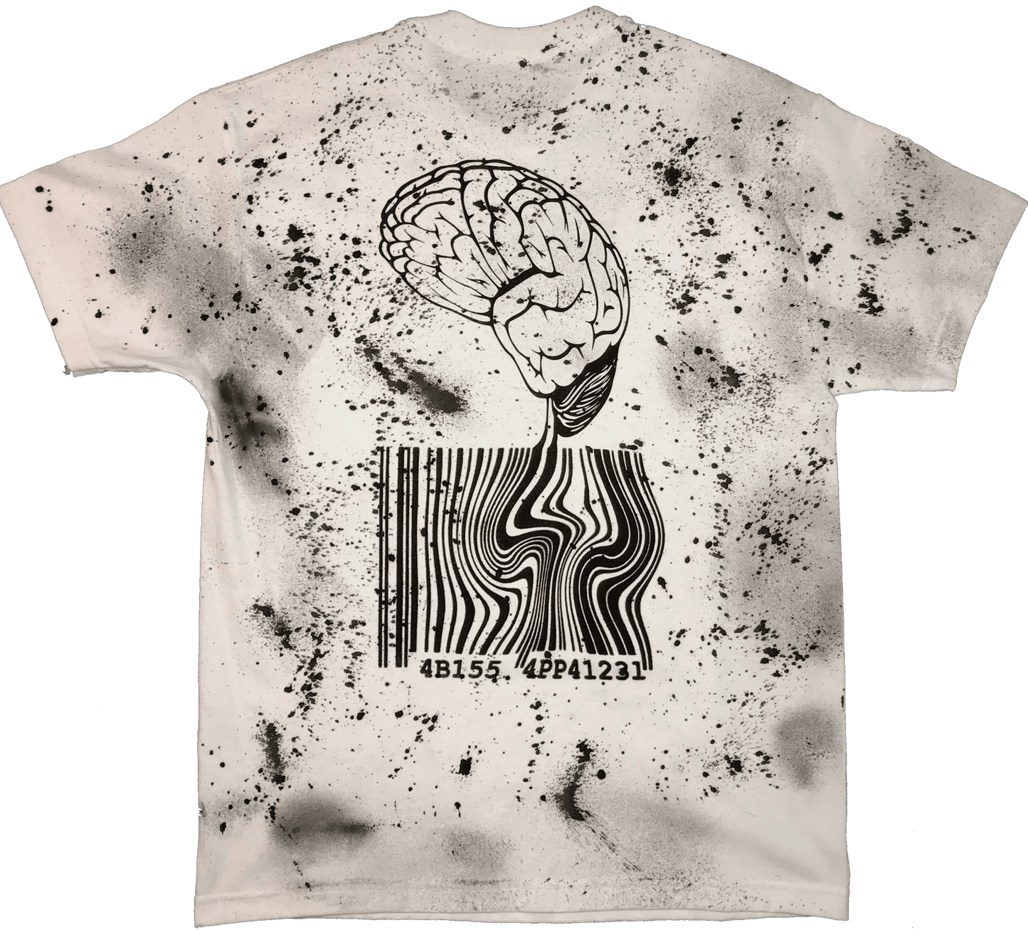 "Feed your Brain" Black Splash