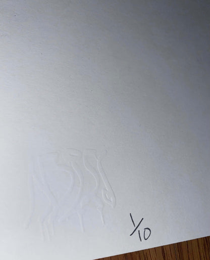 "Beyond the Sea" Rocket Pop Serigraph