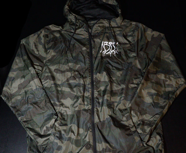 "Hidden Treasure" Forest Camo Windbreaker