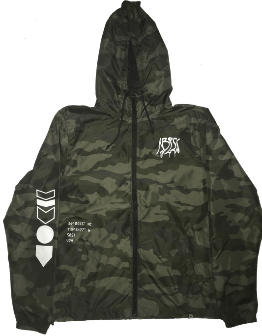 "Beyond the Sea" GL1TCH Camo Windbreaker