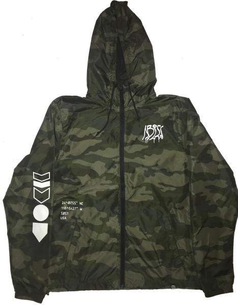 "Beyond the Sea" GL1TCH Camo Windbreaker