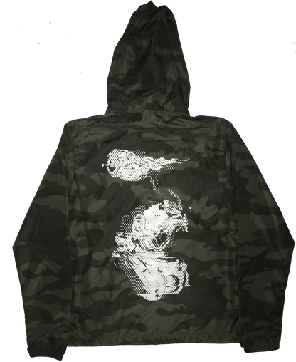 "Beyond the Sea" GL1TCH Camo Windbreaker