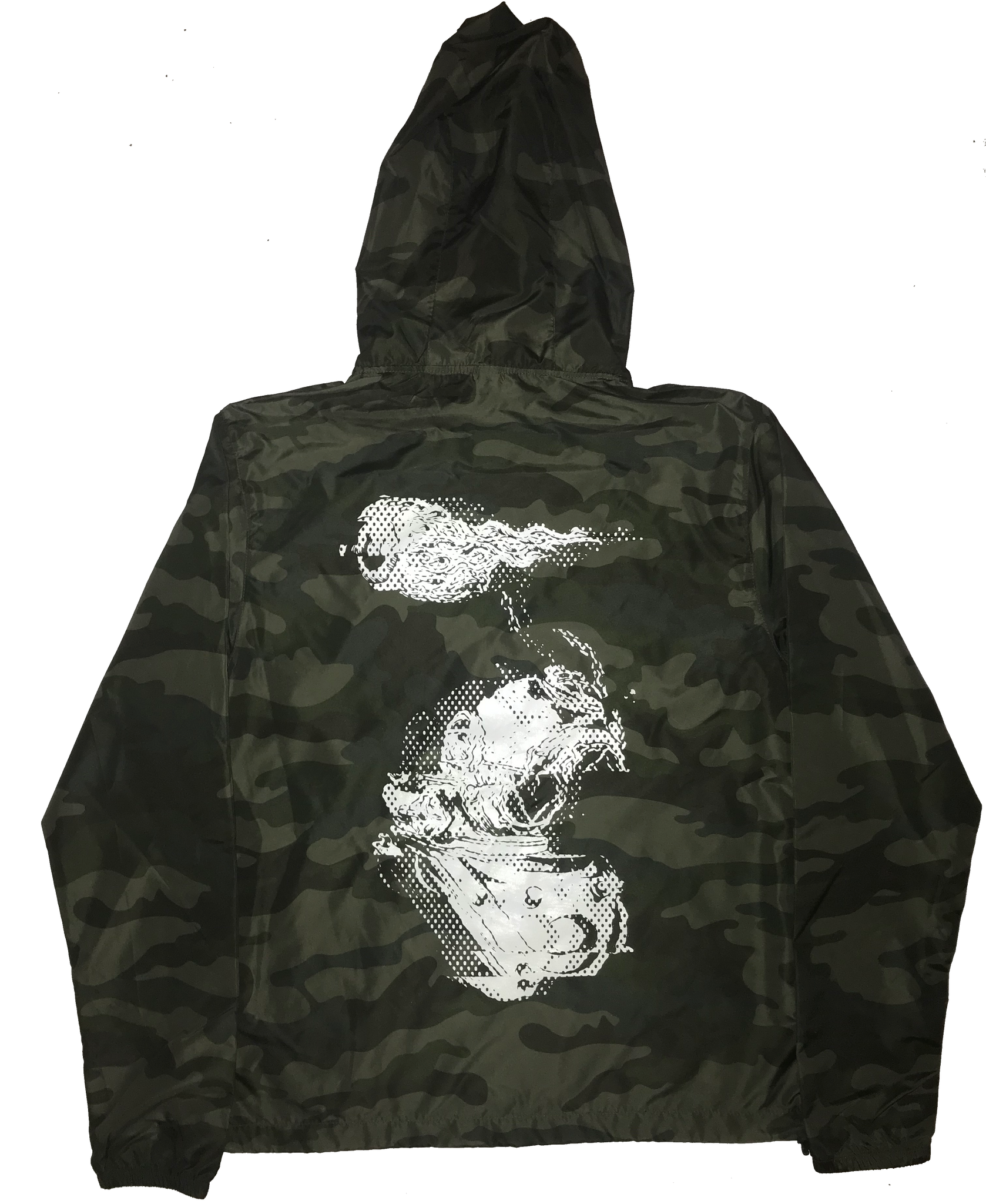 "Beyond the Sea" GL1TCH Camo Windbreaker