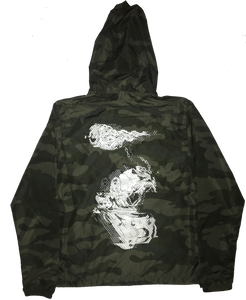 "Beyond the Sea" GL1TCH Camo Windbreaker