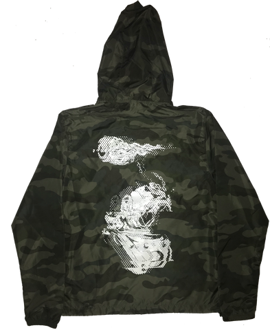 "Beyond the Sea" GL1TCH Camo Windbreaker