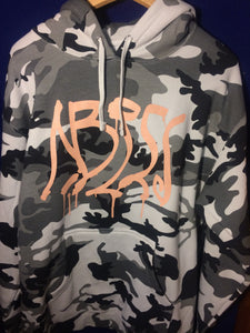 Mocha Snow Camo #8 MSC Hoodie